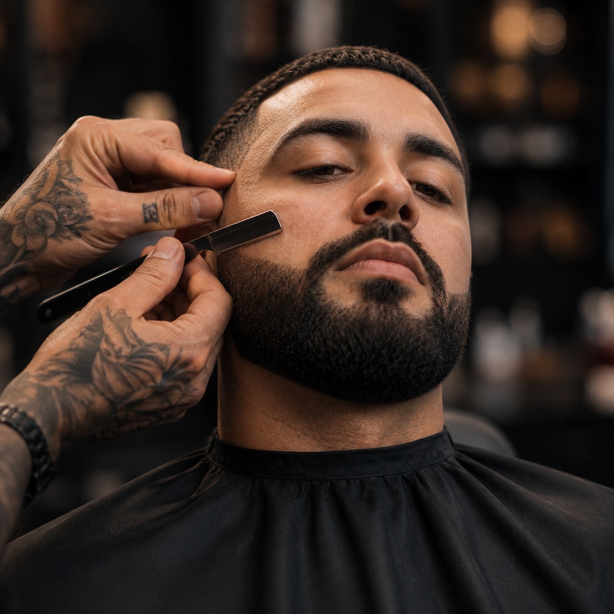 Beard shaping