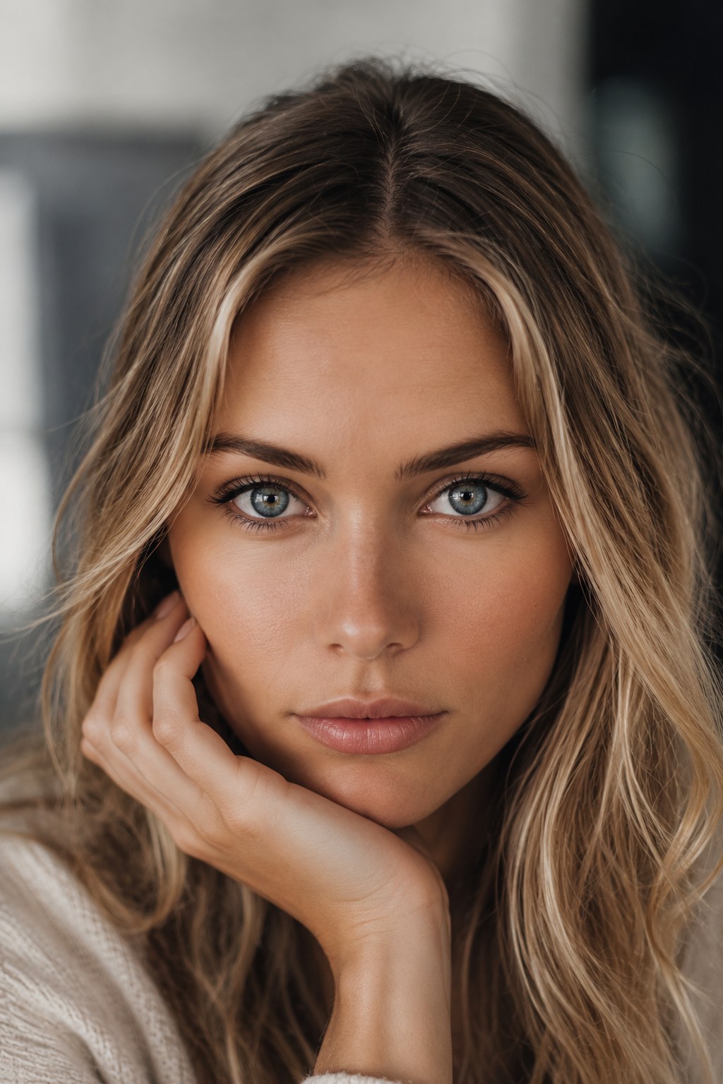 Female close-up portrait