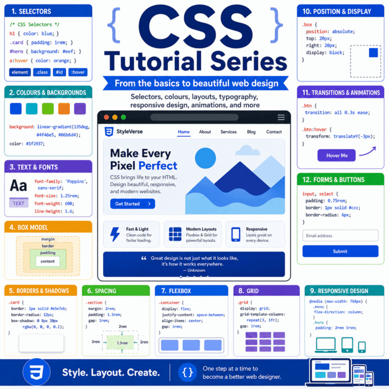 Illustration for the Digiweave CSS tutorials series